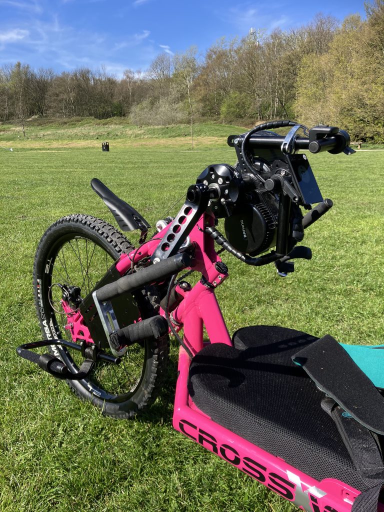 Pink Maddiline Tetra Handcycle